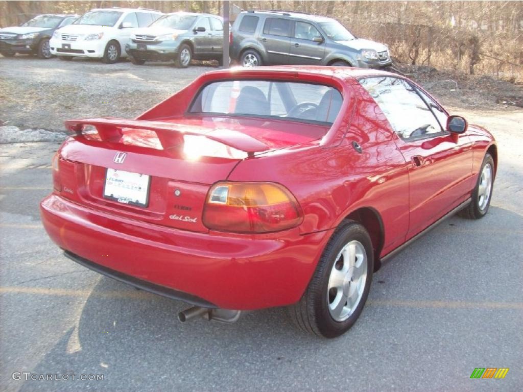 Milano Red 1994 Honda Del Sol Si Exterior Photo #46808979