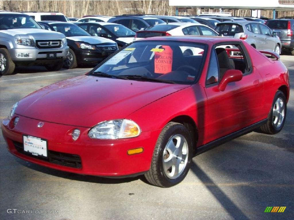 Milano Red 1994 Honda Del Sol Si Exterior Photo #46809033