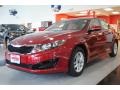 2011 Spicy Red Kia Optima LX  photo #2