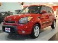 2011 Molten Red Kia Soul +  photo #2