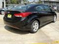 2011 Black Noir Pearl Hyundai Elantra GLS  photo #3