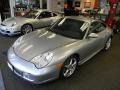 2004 GT Silver Metallic Porsche 911 Carrera 40th Anniversary Edition Coupe  photo #2