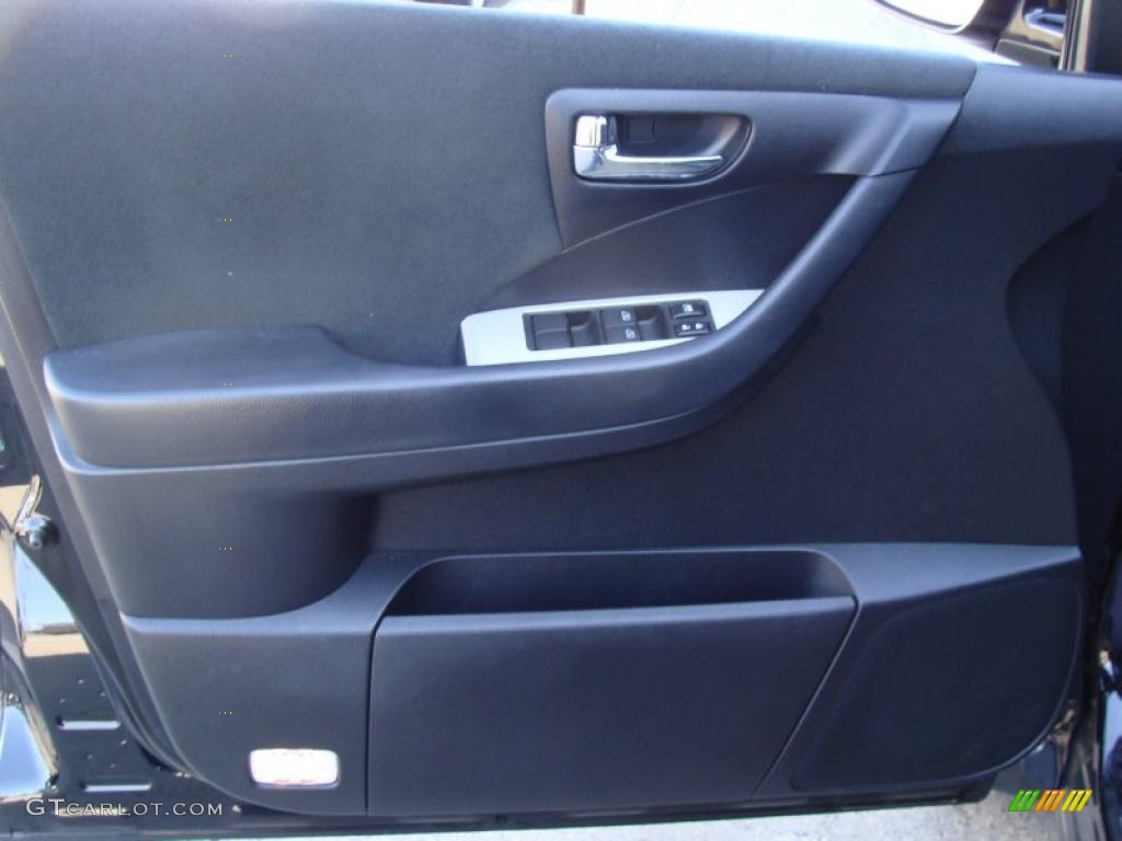 2007 Murano S AWD - Super Black / Charcoal photo #9