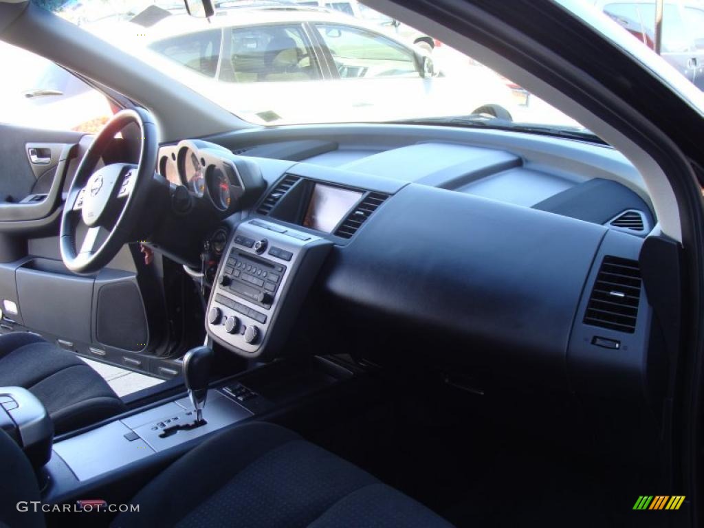 2007 Murano S AWD - Super Black / Charcoal photo #15