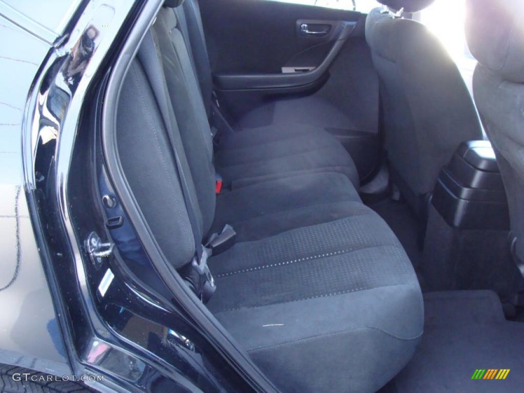 2007 Murano S AWD - Super Black / Charcoal photo #17