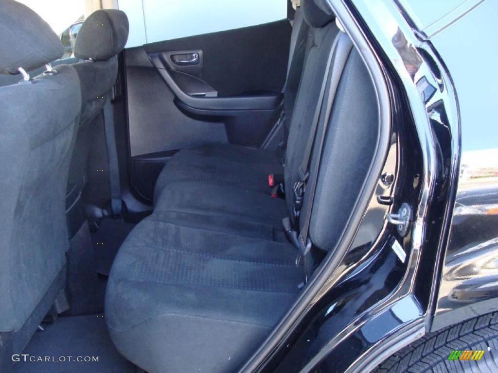 2007 Murano S AWD - Super Black / Charcoal photo #18