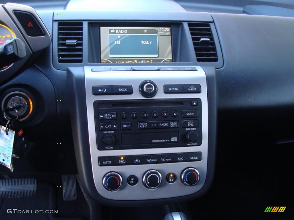 2007 Murano S AWD - Super Black / Charcoal photo #23