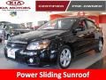 Black 2008 Kia Spectra SX Sedan