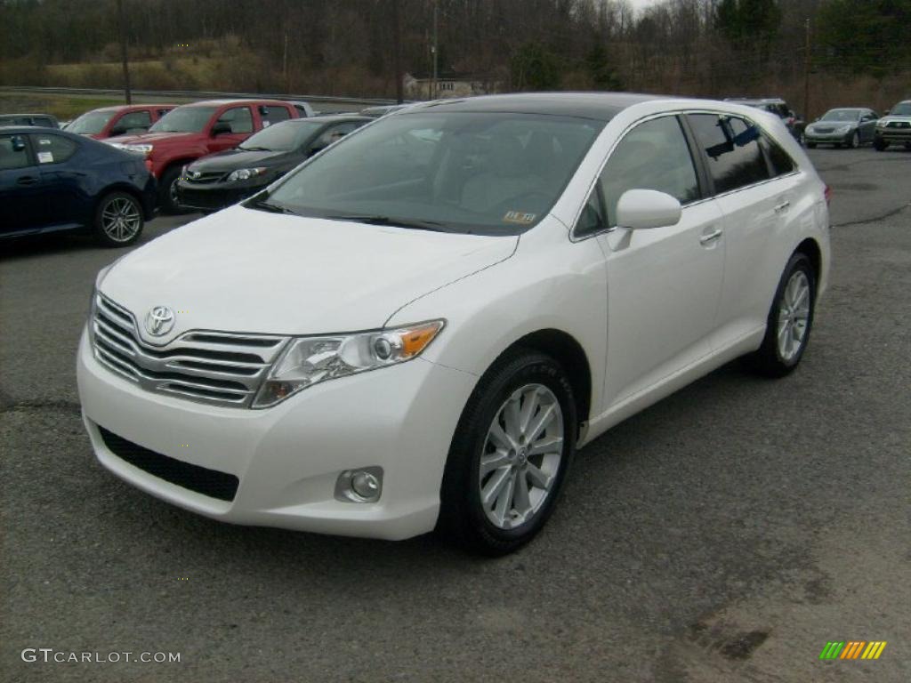 Blizzard Pearl White 2011 Toyota Venza I4 AWD Exterior Photo #46812924