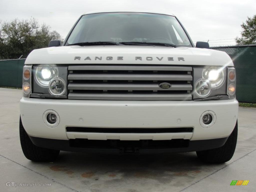 2003 Range Rover HSE - Chawton White / Charcoal/Jet Black photo #9