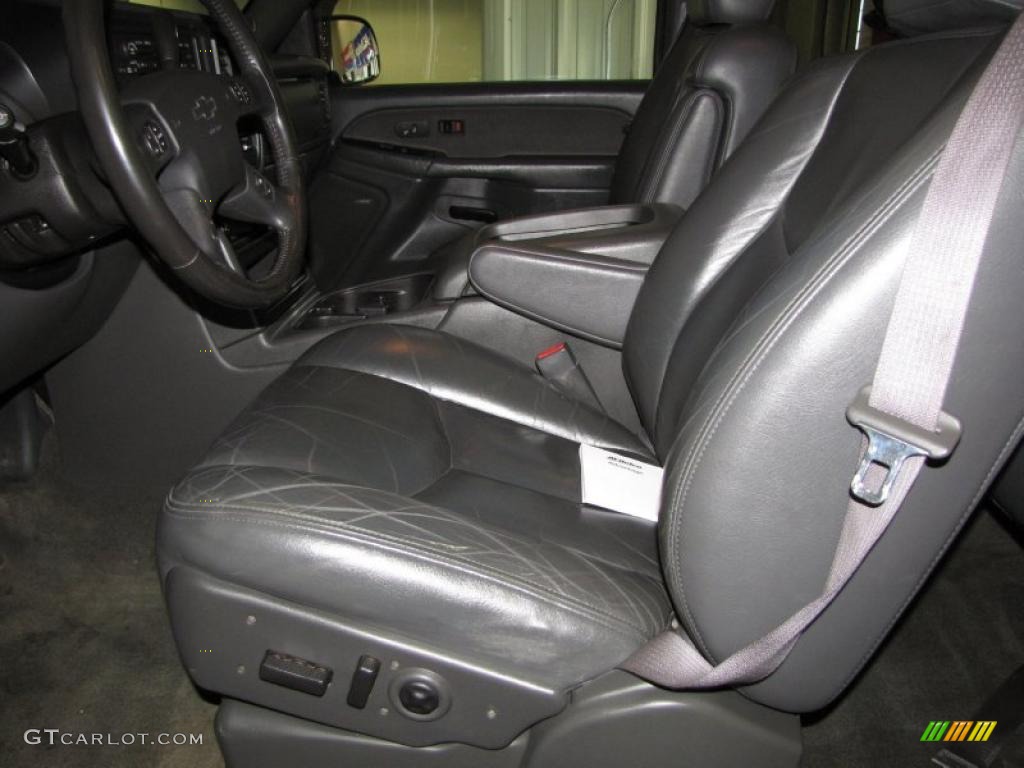 2003 Silverado 1500 Z71 Extended Cab 4x4 - Black / Dark Charcoal photo #10