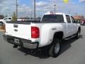 Summit White - Silverado 3500HD LTZ Crew Cab 4x4 Dually Photo No. 4