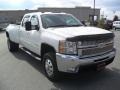 Summit White - Silverado 3500HD LTZ Crew Cab 4x4 Dually Photo No. 5