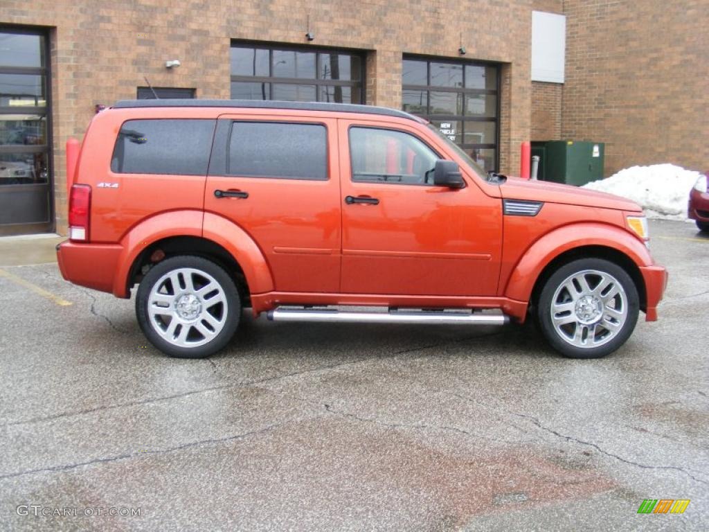 Sunburst Orange Pearl 2009 Dodge Nitro R/T 4x4 Exterior Photo #46814478