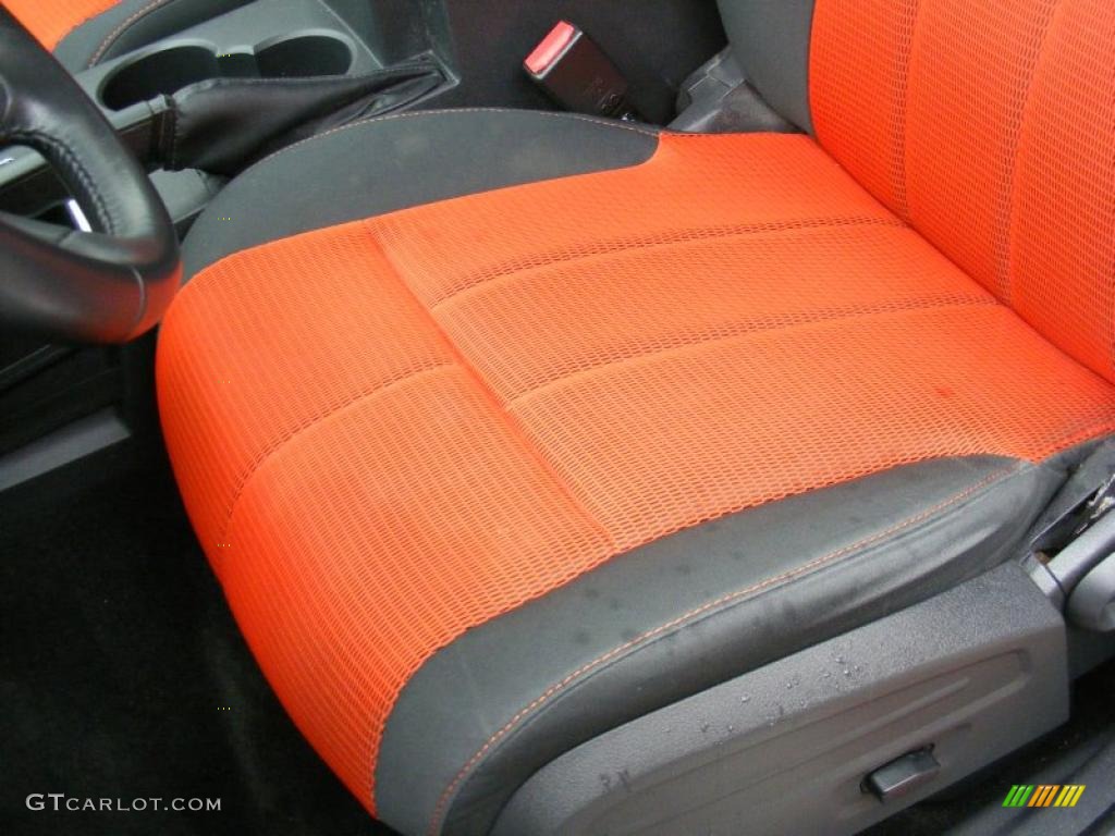 Dark Slate Gray/Orange Interior 2009 Dodge Nitro R/T 4x4 Photo #46814613
