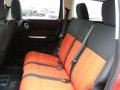 Dark Slate Gray/Orange 2009 Dodge Nitro R/T 4x4 Interior Color