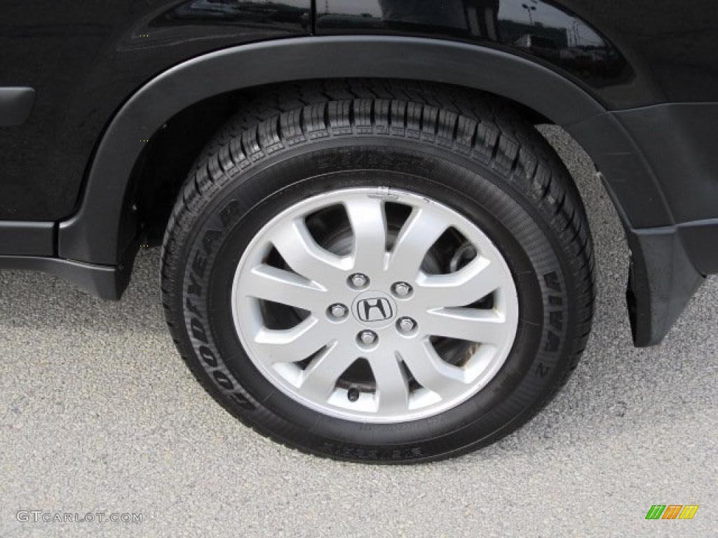 2005 CR-V EX 4WD - Nighthawk Black Pearl / Black photo #3