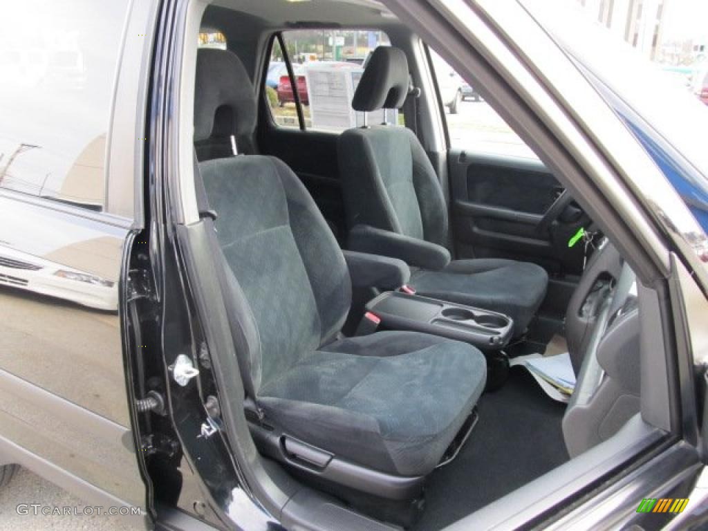 2005 CR-V EX 4WD - Nighthawk Black Pearl / Black photo #9