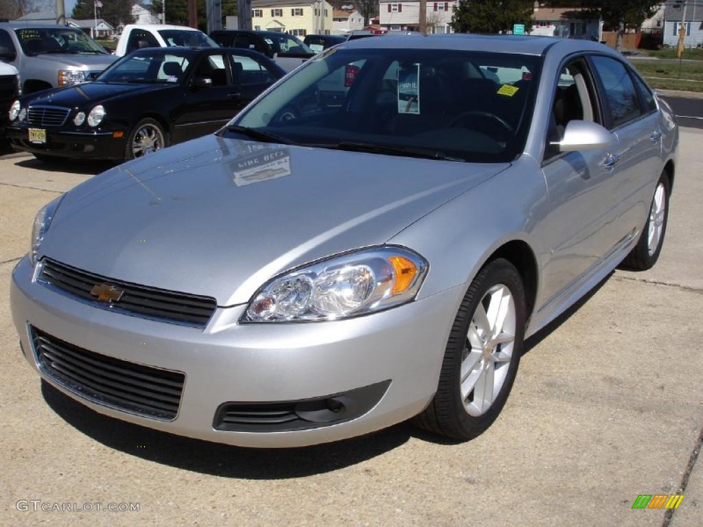 2010 Impala LTZ - Silver Ice Metallic / Ebony photo #1