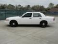 2007 Vibrant White Ford Crown Victoria Police Interceptor  photo #6