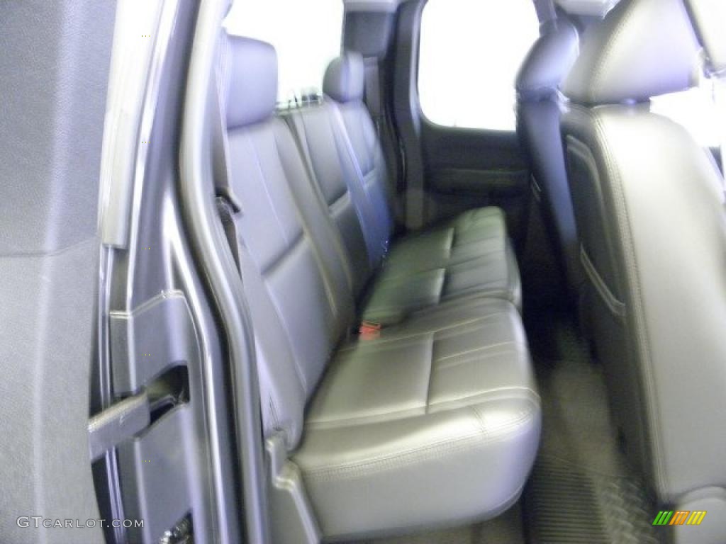 2011 Silverado 1500 LTZ Extended Cab 4x4 - Taupe Gray Metallic / Ebony photo #11