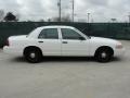 2007 Vibrant White Ford Crown Victoria Police Interceptor  photo #2