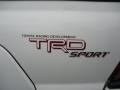 Super White - Tacoma V6 TRD Sport Double Cab 4x4 Photo No. 16