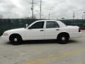 2007 Vibrant White Ford Crown Victoria Police Interceptor  photo #6