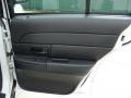 Charcoal Black 2007 Ford Crown Victoria Police Interceptor Door Panel