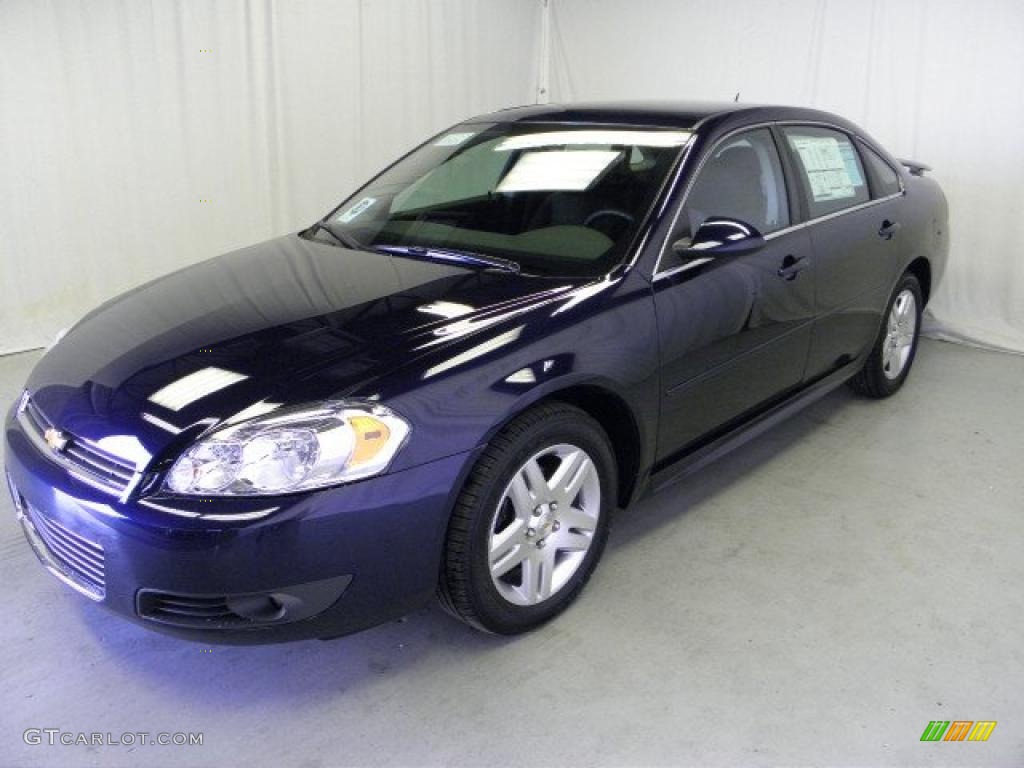 2011 Impala LT - Imperial Blue Metallic / Ebony photo #3