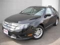 2010 Tuxedo Black Metallic Ford Fusion S  photo #1