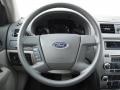 Medium Light Stone 2010 Ford Fusion S Steering Wheel