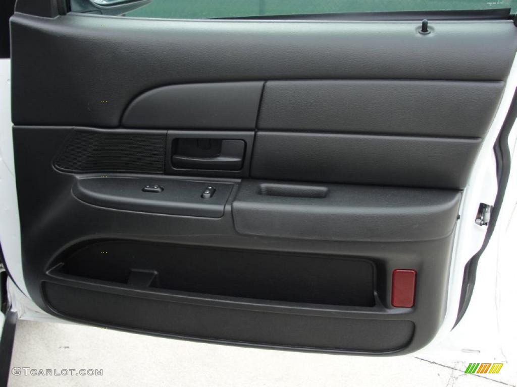 2008 Ford Crown Victoria Police Interceptor Charcoal Black Door Panel Photo #46818228
