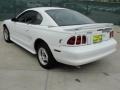 1996 Crystal White Ford Mustang V6 Coupe  photo #5