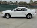 1996 Crystal White Ford Mustang V6 Coupe  photo #6