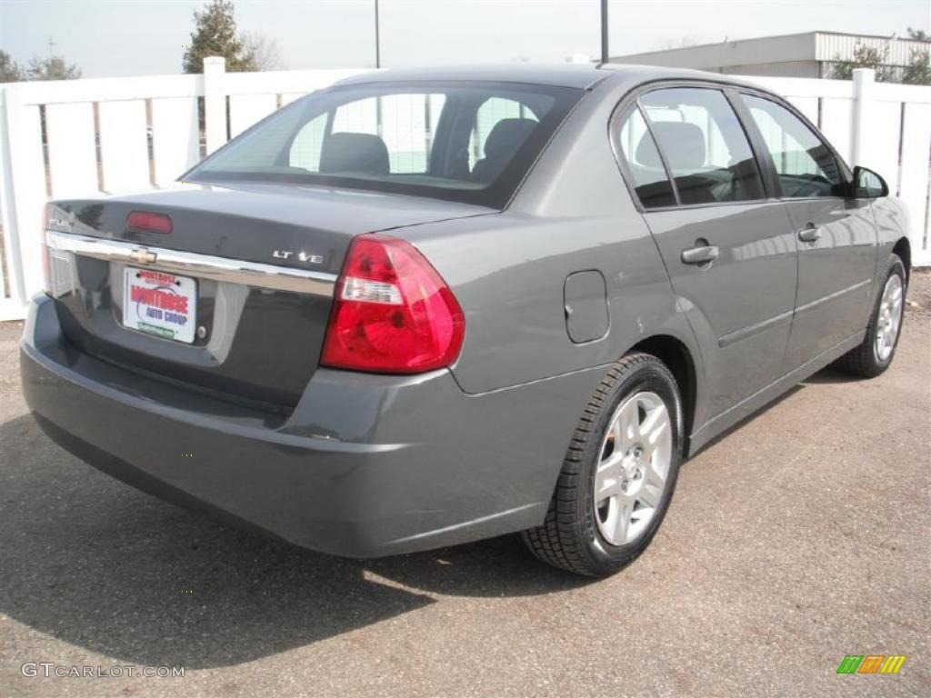 2007 Malibu LT Sedan - Dark Gray Metallic / Ebony Black photo #5