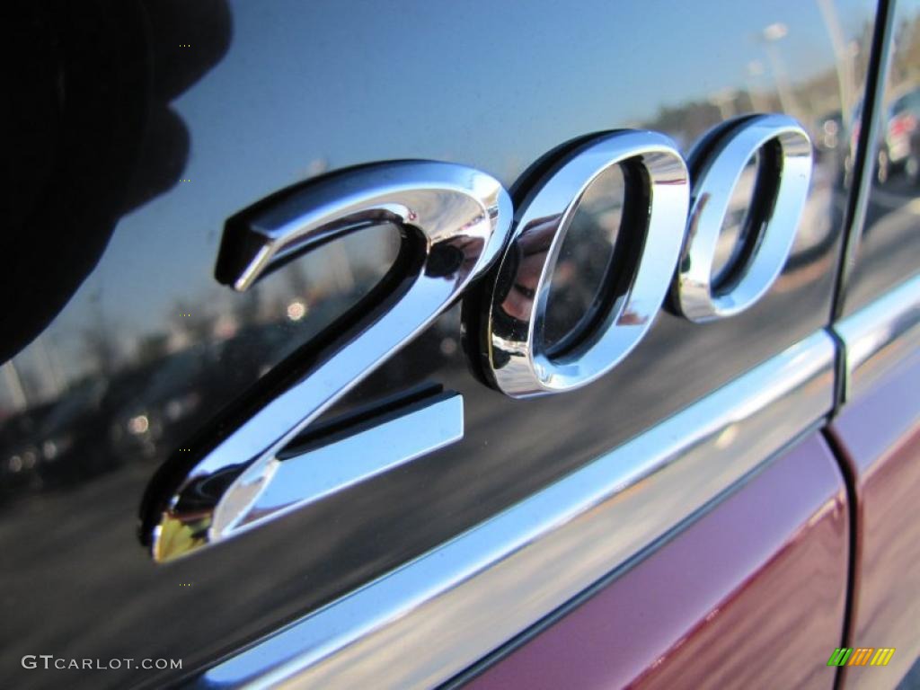 2011 Chrysler 200 Touring Marks and Logos Photo #46820133