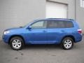 2008 Blue Streak Metallic Toyota Highlander 4WD  photo #3