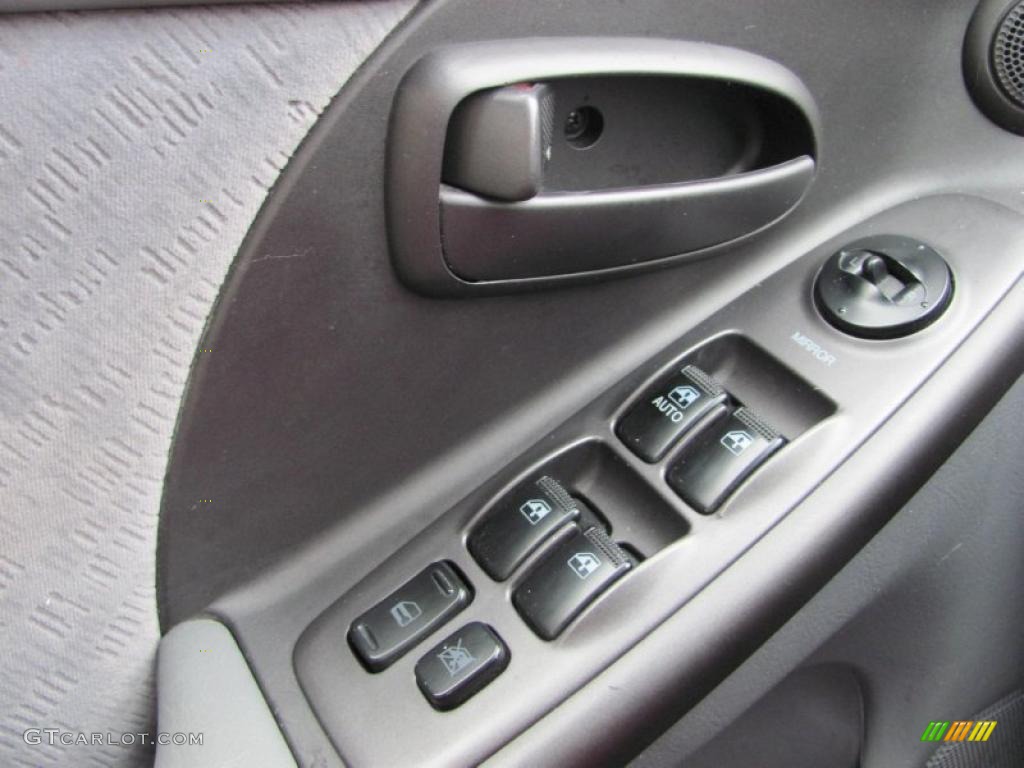 2006 Elantra GLS Sedan - Ebony Black / Gray photo #7