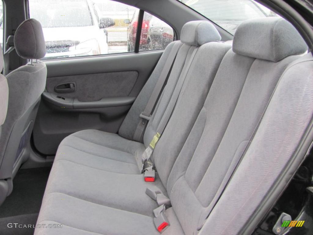 2006 Elantra GLS Sedan - Ebony Black / Gray photo #9