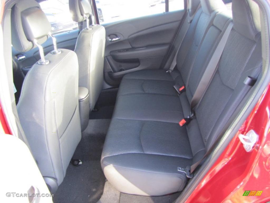 Black Interior 2011 Chrysler 200 LX Photo #46820580