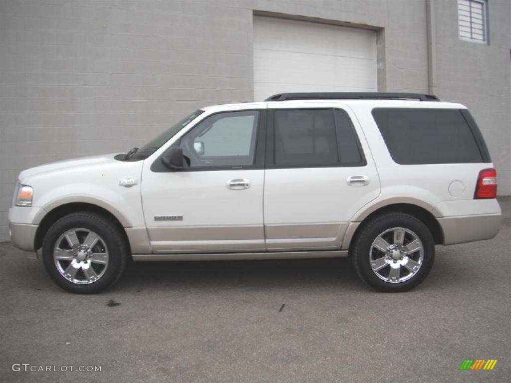 White Sand Tri Coat 2008 Ford Expedition King Ranch 4x4 Exterior Photo #46820742
