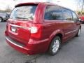 Deep Cherry Red Crystal Pearl 2011 Chrysler Town & Country Touring Exterior