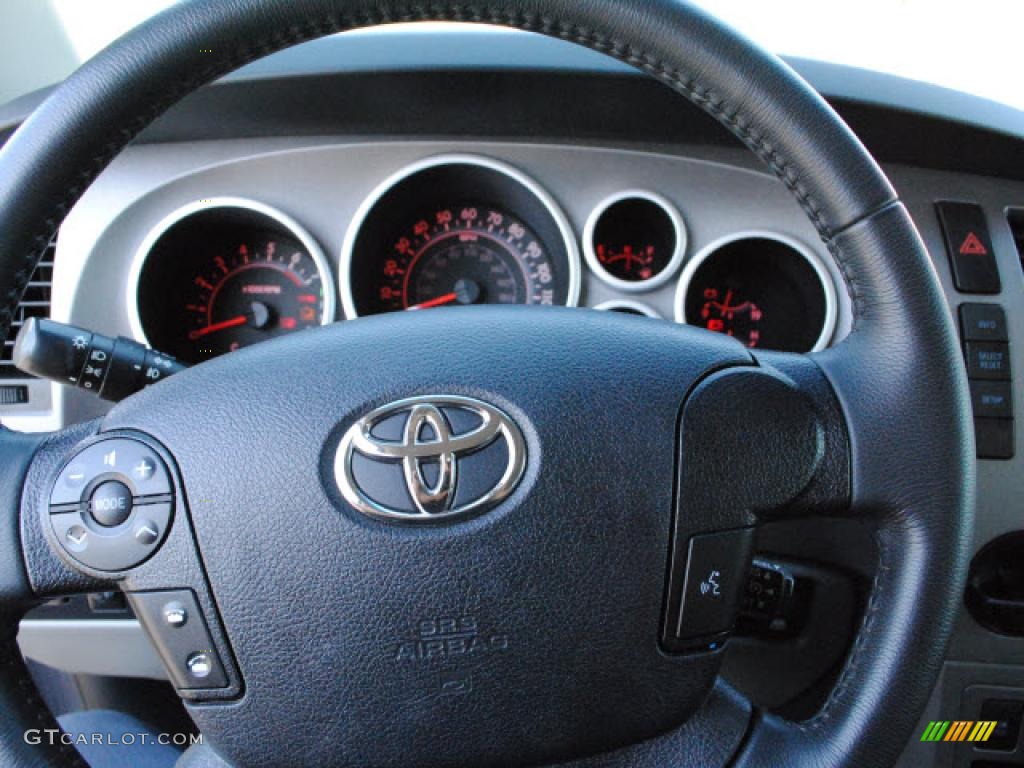 2010 Tundra SR5 CrewMax - Slate Gray Metallic / Graphite Gray photo #20