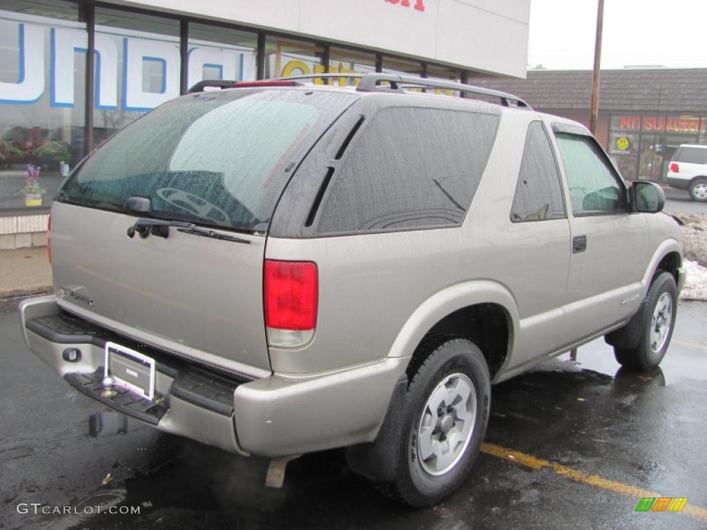 Light Pewter Metallic 2004 Chevrolet Blazer LS 4x4 Exterior Photo #46821711