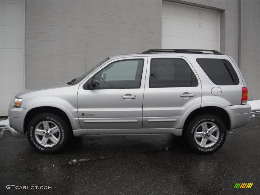 Silver Metallic 2007 Ford Escape Hybrid Exterior Photo #46821747