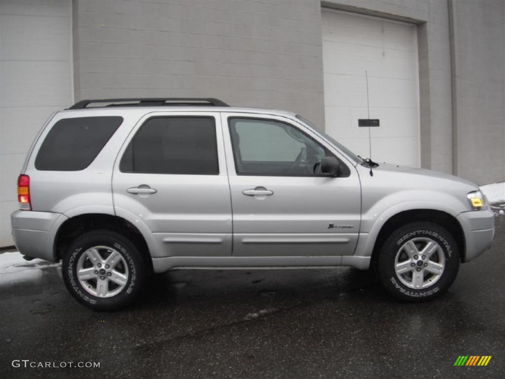 Silver Metallic 2007 Ford Escape Hybrid Exterior Photo #46821820