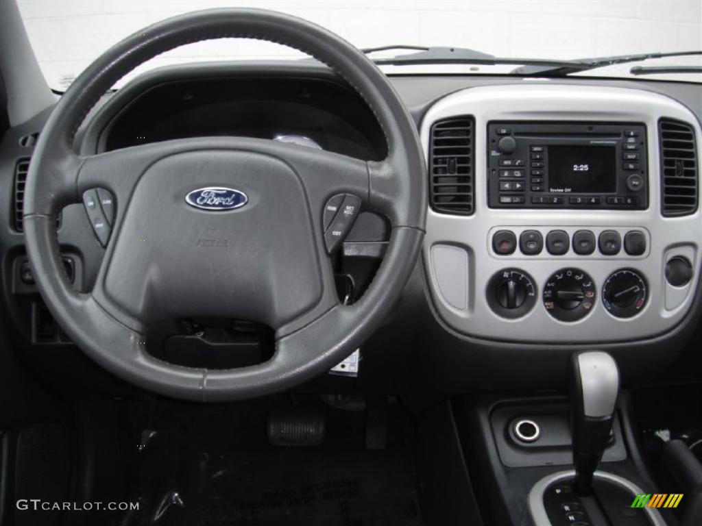 2007 Ford Escape Hybrid Medium/Dark Flint Dashboard Photo #46821924