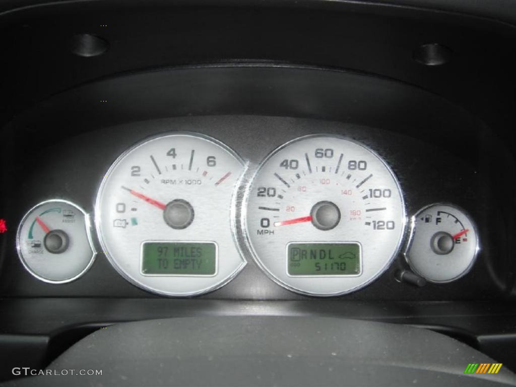 2007 Ford Escape Hybrid Gauges Photo #46821939