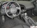 Black Fine Nappa Leather Prime Interior Photo for 2011 Audi R8 #46822191